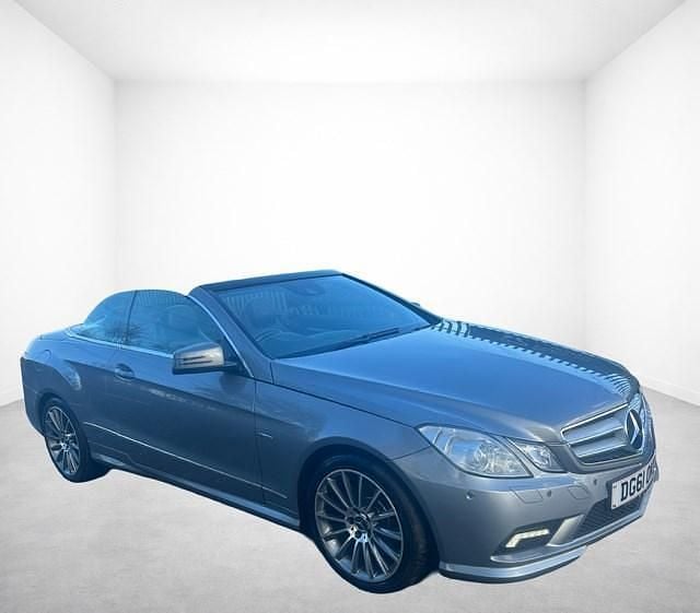 Used Mercedes E250 2011 Silver Cabriolet