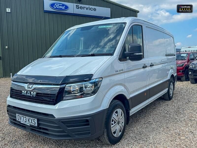 Used MAN TGE 140 HP (102 kW) 2023 White Van