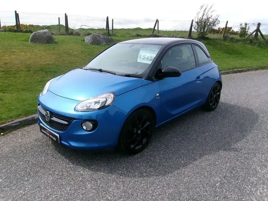 Used Vauxhall Adam 70 HP (51 kW) 2019 Blue Hatchback