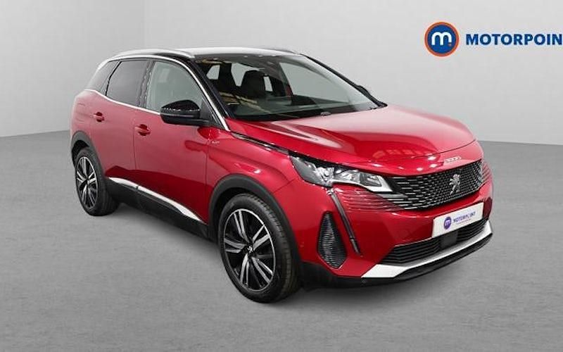 Used Peugeot 3008 Premium 131 HP (96 kW) 2021 Red SUV