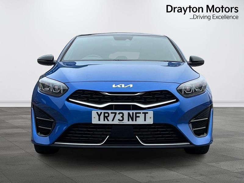 Used Kia Ceed GT GT-Line S 158 HP (116 kW) 2023 Blue Hatchback