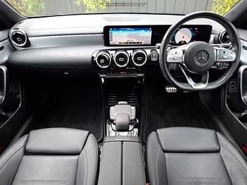 Used Mercedes CLA200 AMG line 163 HP (119 kW) 2021 Black Coupe