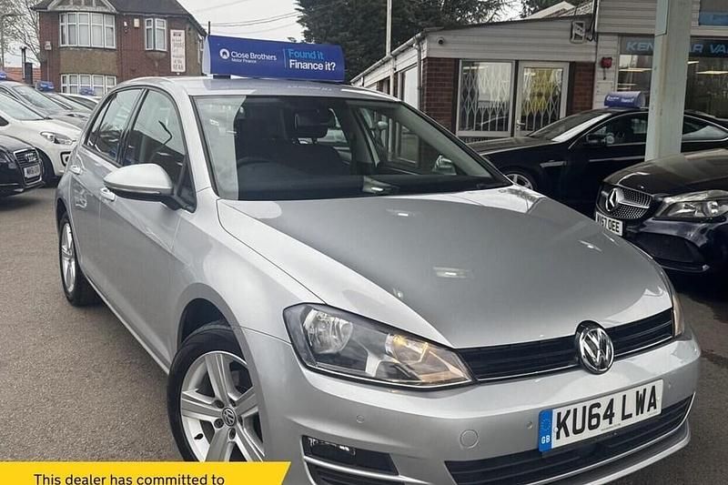 Used VW Golf VII Match 105 HP (77 kW) 2014 Silver Hatchback