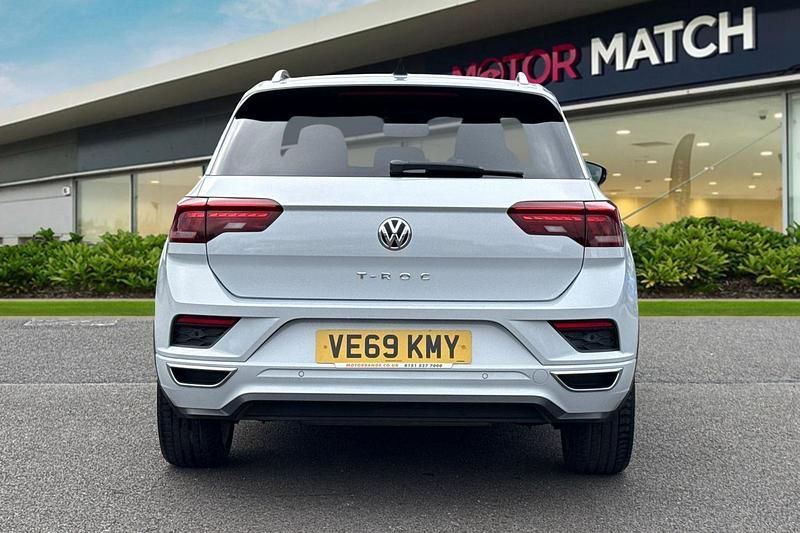 Used VW T-Roc R-line 2019 Silver SUV