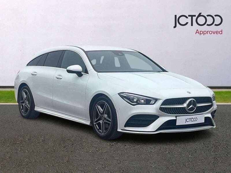 White Used 2020 Mercedes CLA180 AMG line Sedan | £20,500 (Good price) - Image 1/3