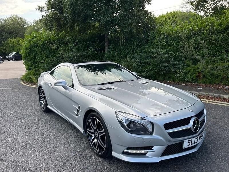 Used Mercedes SL500 2013 Silver Cabriolet