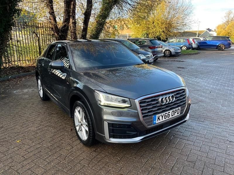Grey Used 2017 Audi Q2 S-Line SUV | £7,750 - Image 1/2