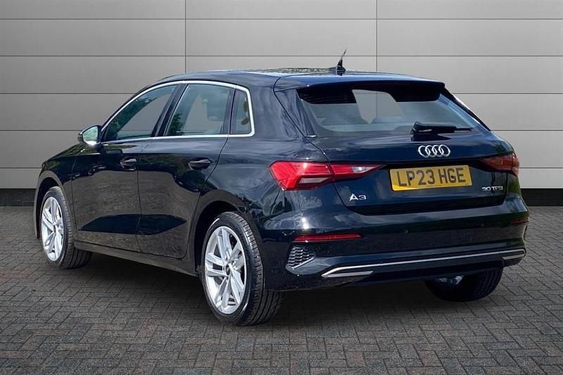 Used Audi A3 Sport 110 HP (80 kW) 2023 Mythos black Sedan