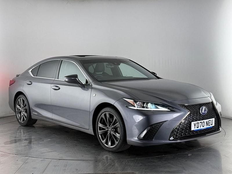 Grey Used 2020 Lexus ES300H Sport Line Sedan | £25,050 (Good price) - Image 1/4