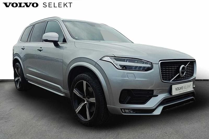 Silver Used 2017 Volvo XC90 R-Design SUV | £27,250 (Fair price) - Image 1/3