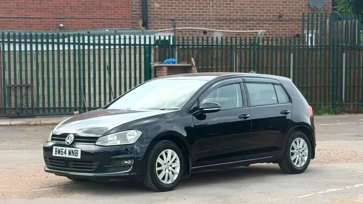 Used VW Golf VII 2014 Black Hatchback