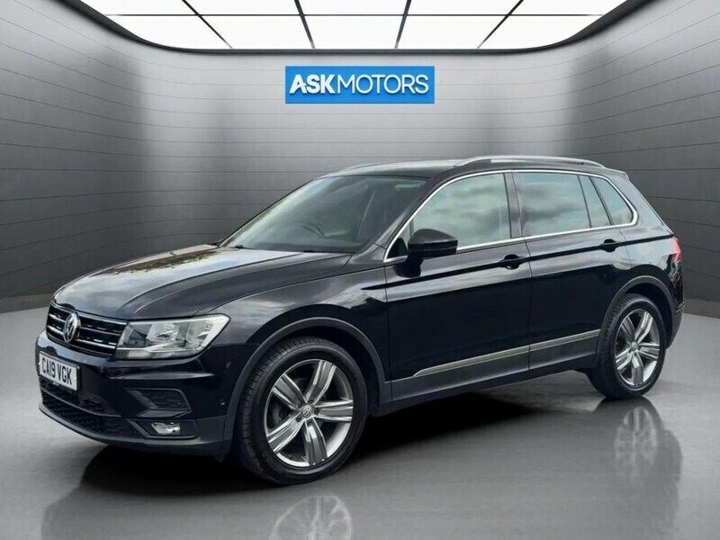 Black Used 2019 VW Tiguan Match SUV | £15,499 (Fair price) - Image 1/3