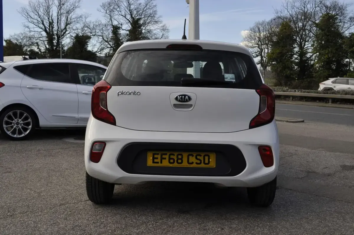 Used Kia Picanto 66 HP (48 kW) 2018 White Hatchback
