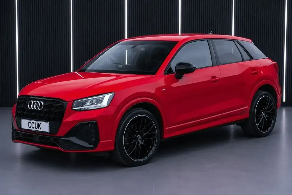 Used Audi Q2 Black Edition 150 HP (110 kW) 2021 Red SUV