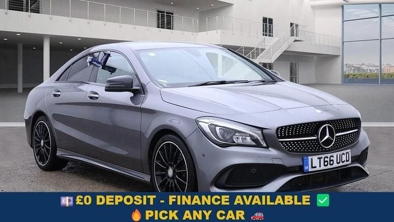 Grey Used 2016 Mercedes CLA220 AMG line Sedan | £13,999 (Fair price) - Image 1/4
