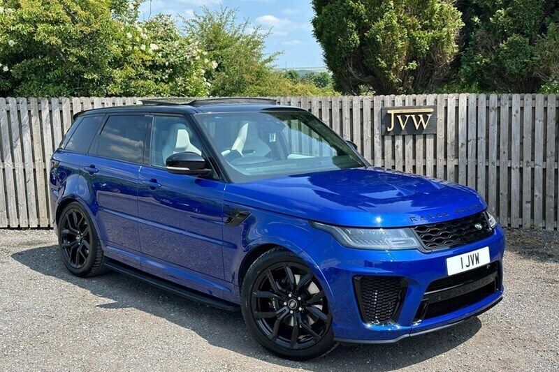 Blue Used 2021 Land Rover Range Rover Sport SVR SUV | £46,475 (Super price) - Image 1/1