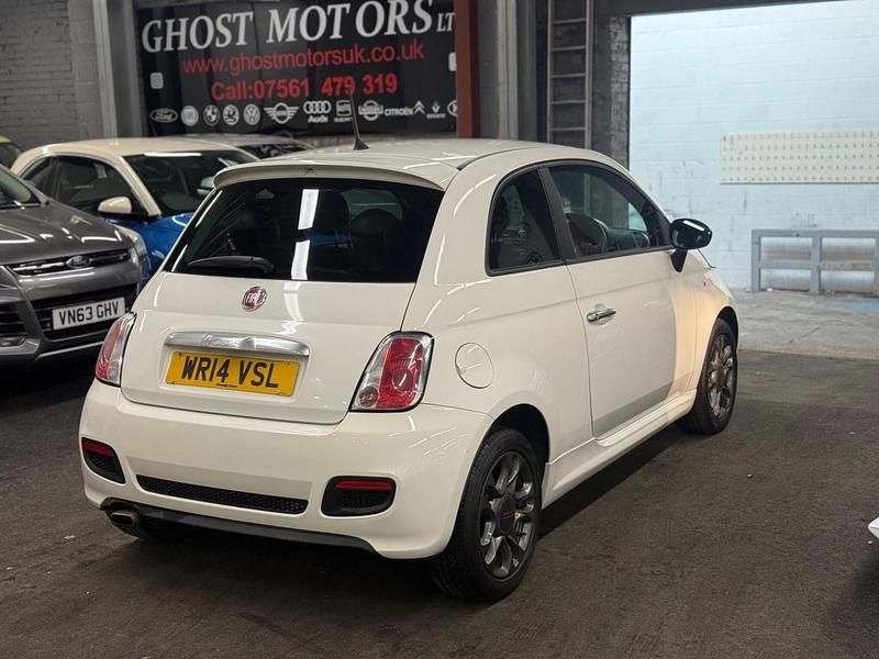 Used Fiat 500 S 69 HP (50 kW) 2014 White Hatchback