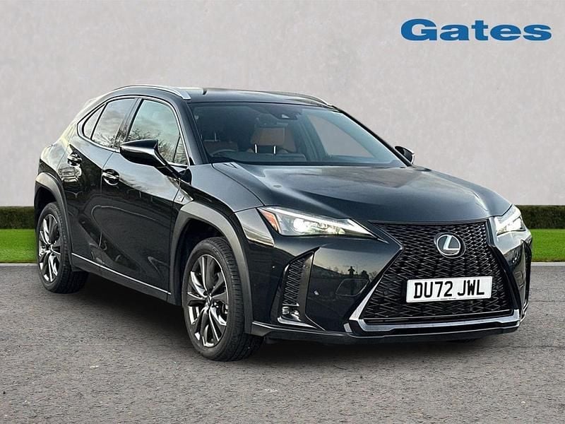 Black Used 2022 Lexus UX 250h Sport Design Packet SUV | £22,599 (Good price) - Image 1/4