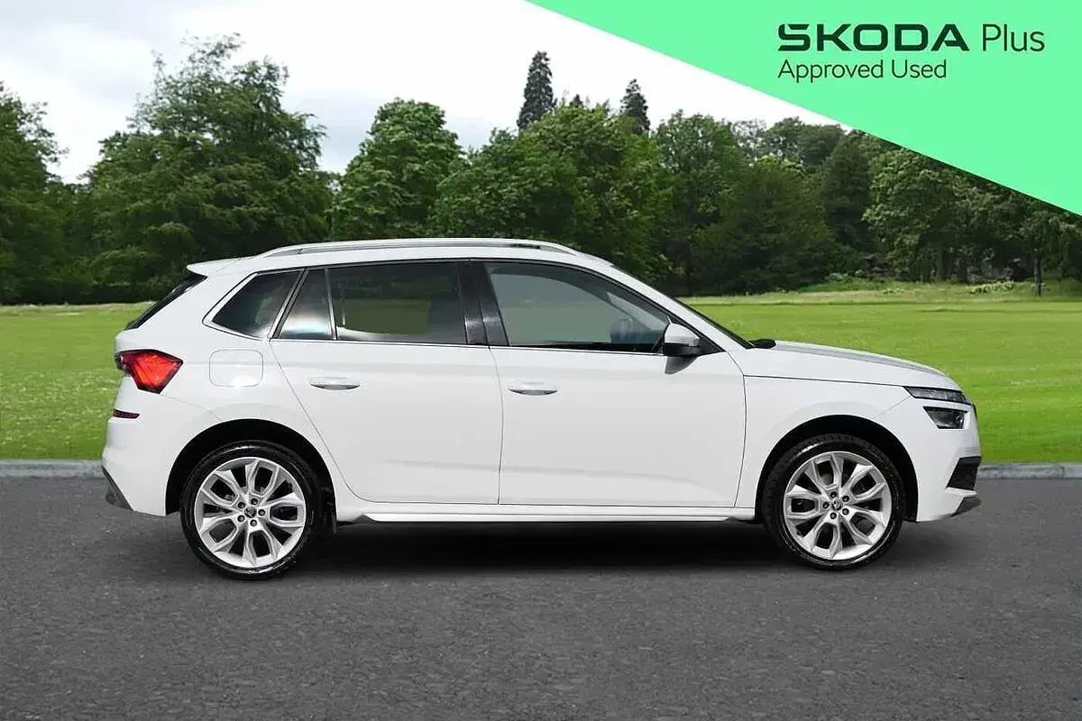 Used Skoda Kamiq SE L 108 HP (79 kW) 2021 White SUV