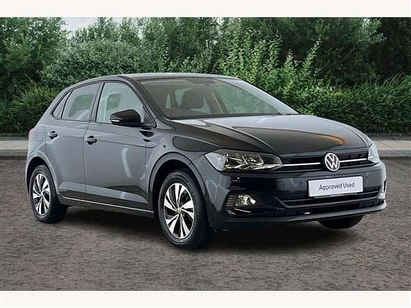 Black Used 2021 VW Polo Match Hatchback | £14,390 (Fair price) - Image 1/3