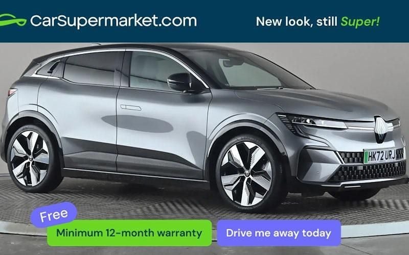 Used Renault Megane E-Tech Techno 160 kW (218 HP) 2022 Grey/black Hatchback
