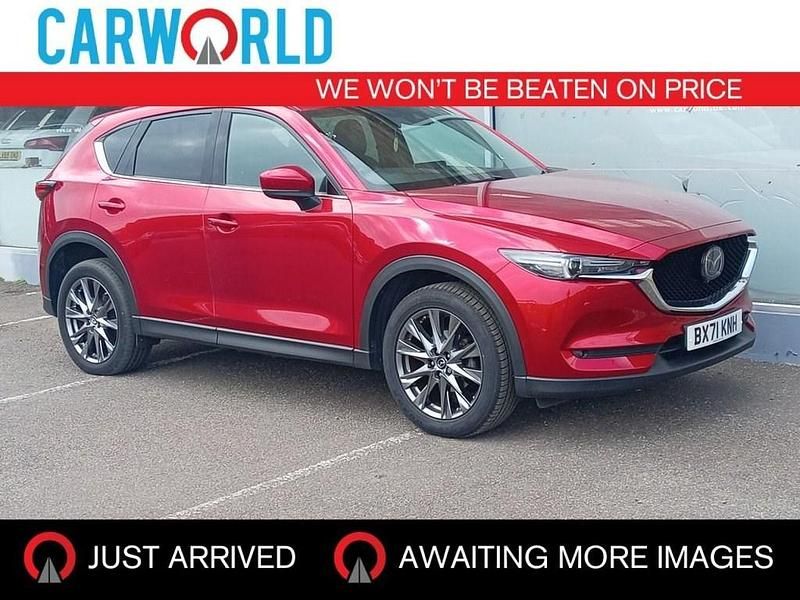 Red Used 2021 Mazda CX-5 Inclusive SUV | £16,978 (Fair price) - Image 1/3