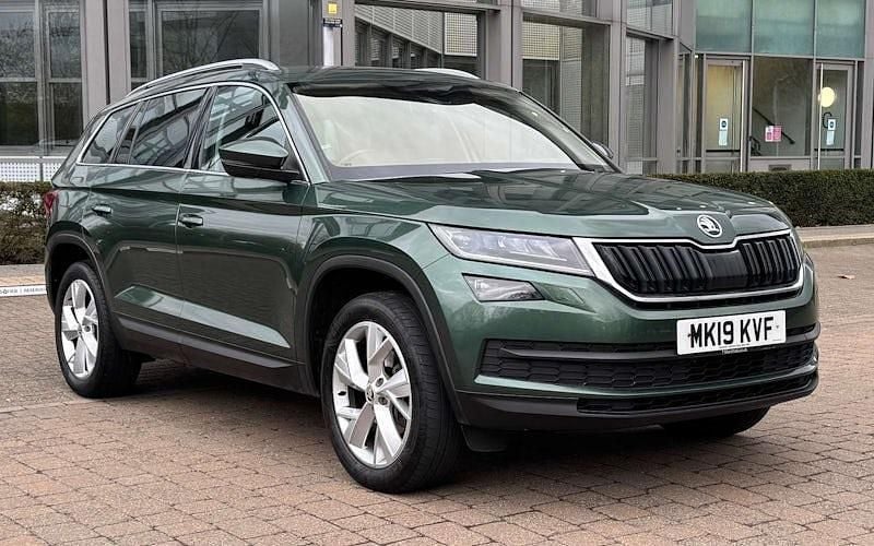 Used Skoda Kodiaq 150 HP (110 kW) 2018 Green SUV