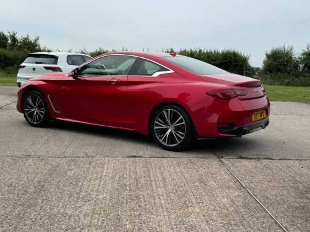 Used Infiniti Q60 Premium 2017 Red Coupe