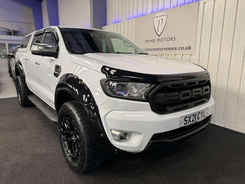 Used Ford Ranger Limited 2021 White Pickup