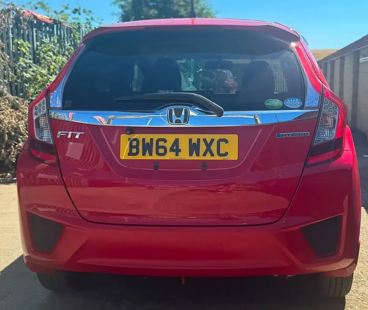 Used Honda Jazz 2015 Red Hatchback