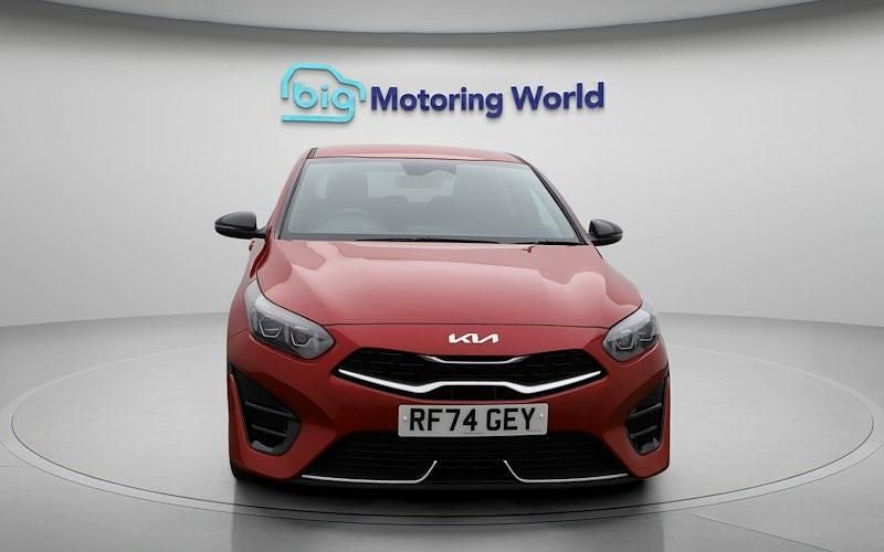 Used Kia Ceed GT-Line 140 HP (102 kW) 2024 Red Hatchback
