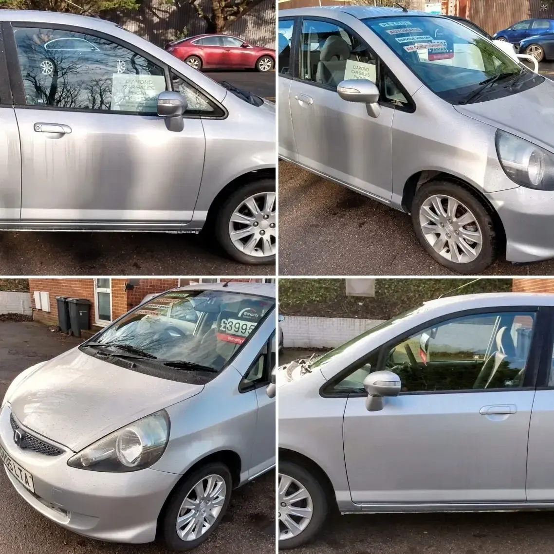 Used Honda Jazz SE 83 HP (61 kW) 2005 Silver Hatchback
