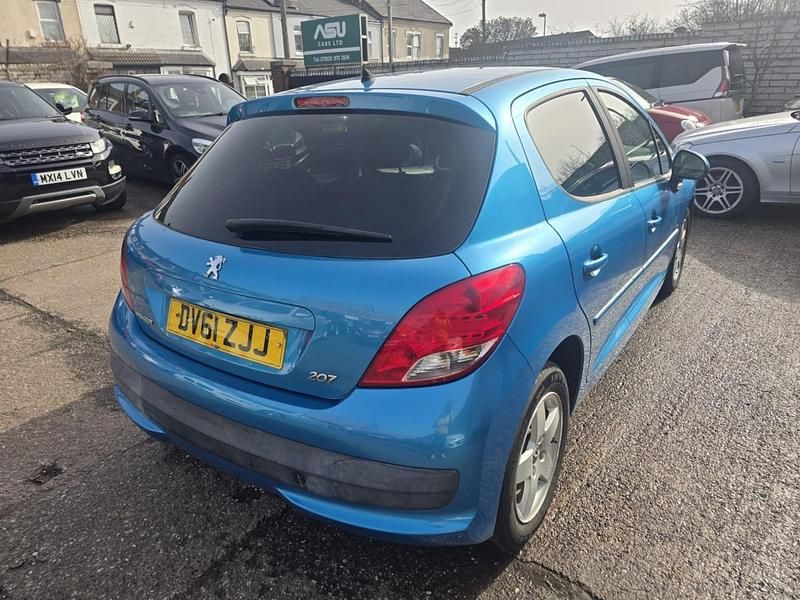 Used Peugeot 207 Sportium 68 HP (50 kW) 2011 Blue Hatchback