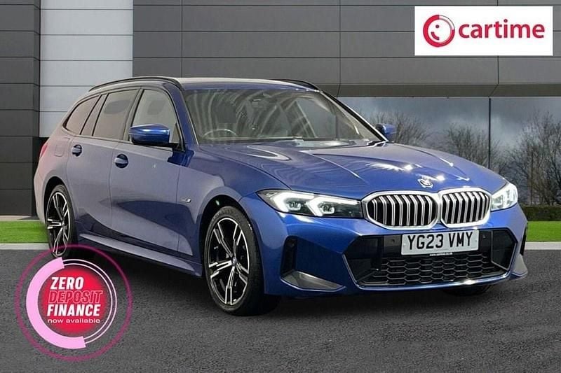 Blue Used 2023 BMW 330 M Sport Estate | £23,990 (Fair price) - Image 1/4