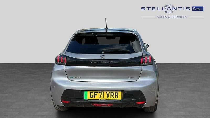Used Peugeot e-208 Premium 98 kW (134 HP) 2021 Grey Hatchback