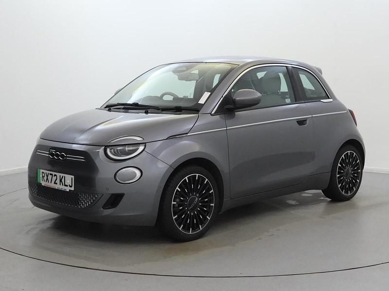 Used Fiat 500e La Prima 86 kW (118 HP) 2022 Grey Hatchback