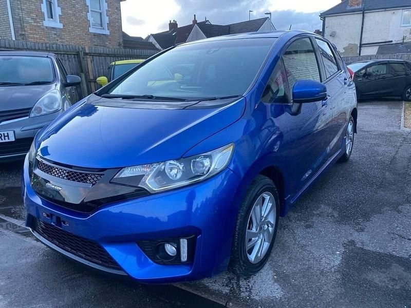 Used Honda Fit 2014 Blue Hatchback