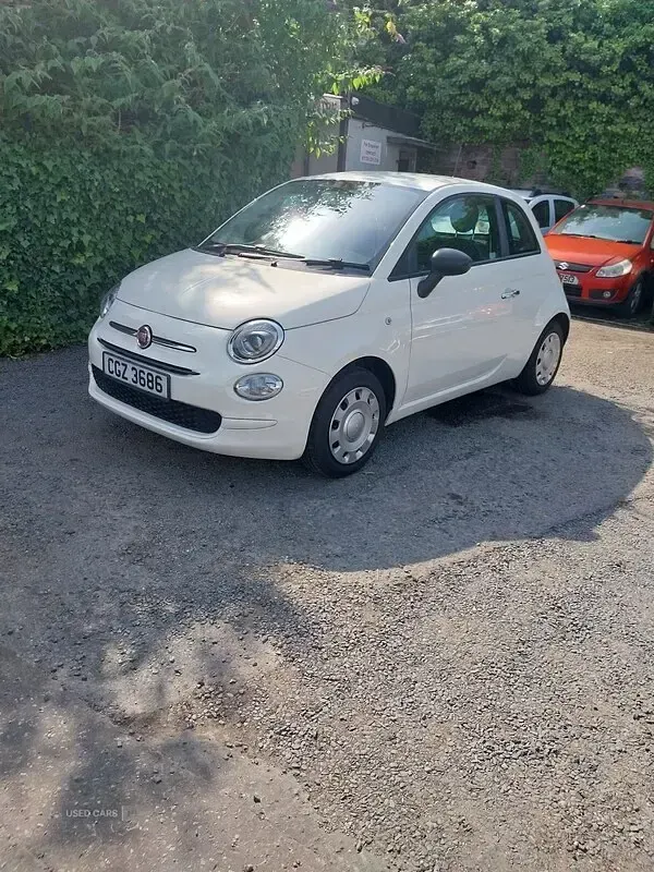 Used Fiat 500 Pop 69 HP (50 kW) 2016 White Hatchback