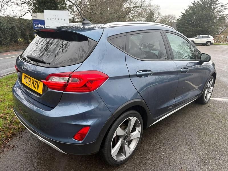 Used Ford Fiesta Active 2019 Blue Hatchback