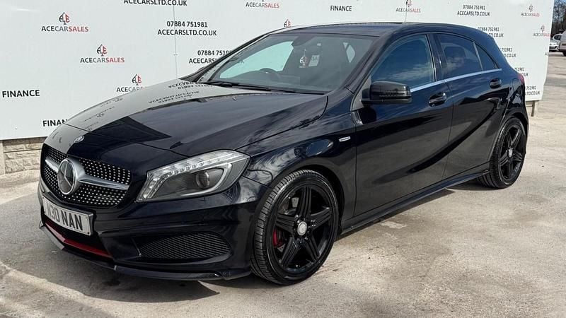 Used Mercedes A250 AMG 2014 Black Hatchback