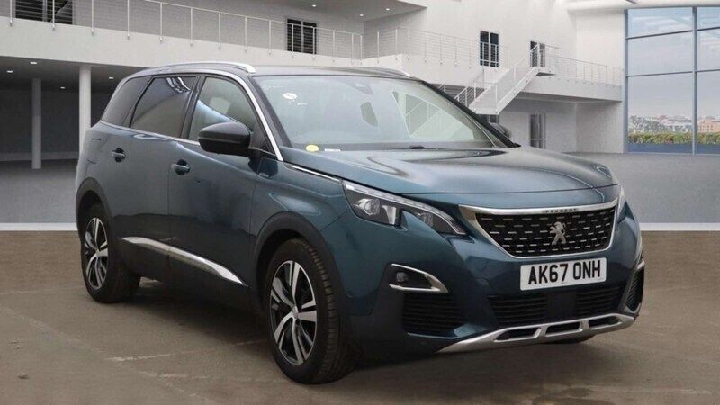Green Used 2018 Peugeot 5008 GT-line MPV | £13,130 (Fair price) - Image 1/4
