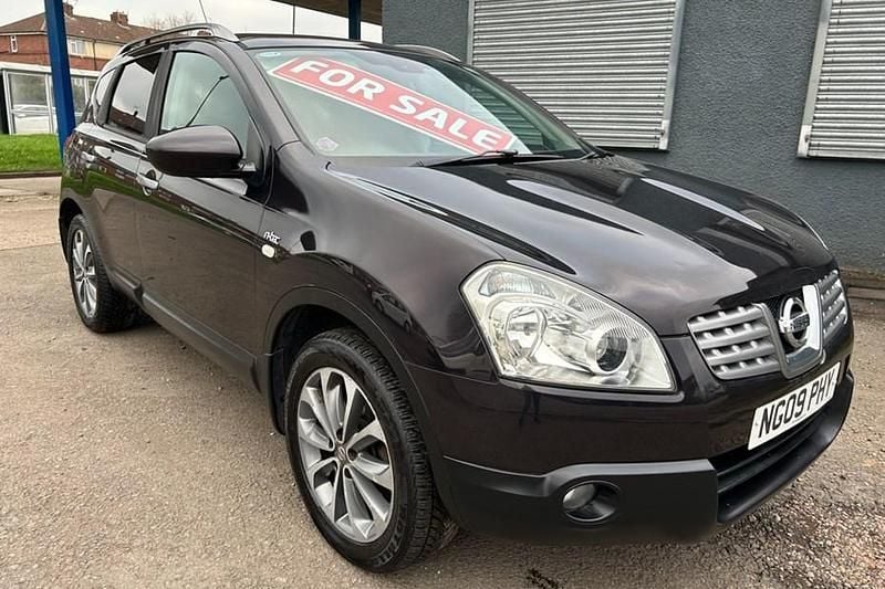 Used Nissan Qashqai N-TEC 110 HP (80 kW) 2009 Black SUV