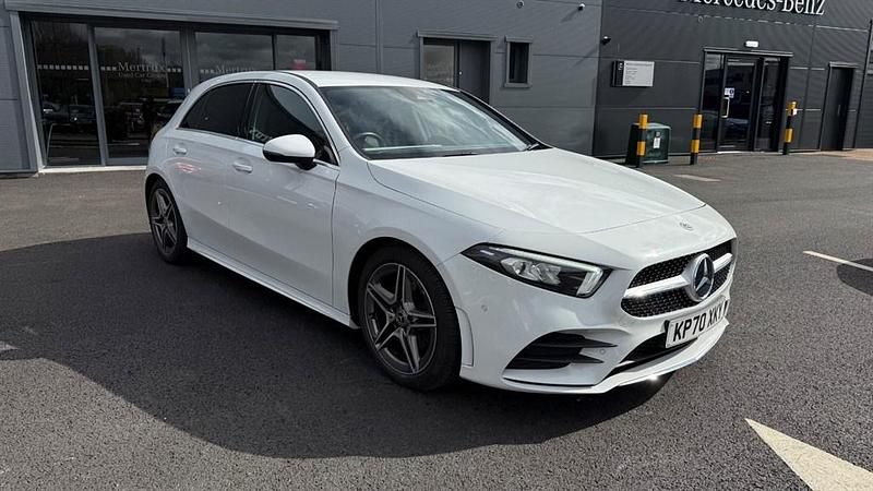 Used Mercedes A200 Executive 150 HP (110 kW) 2021 White Hatchback