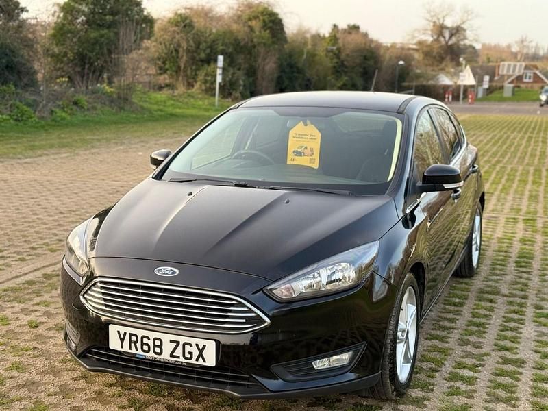 Used Ford Focus Zetec 2018 Black Hatchback