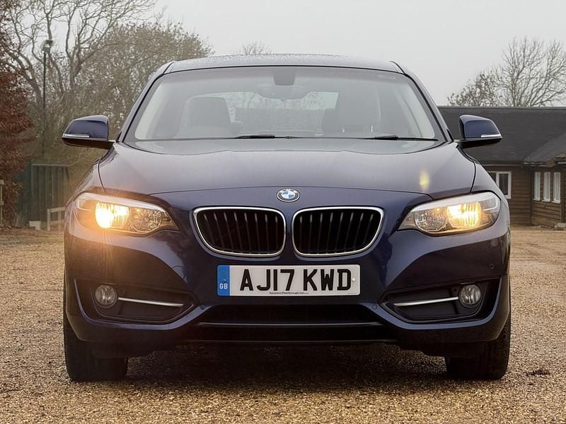 Used BMW 220 Sport Line 2017 Blue Coupe