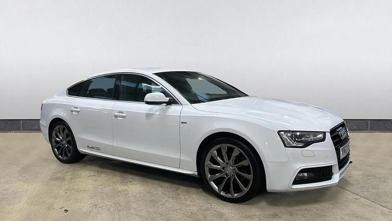 White Used 2012 Audi A5 S-Line Hatchback | £7,998 (A bit pricey) - Image 1/3