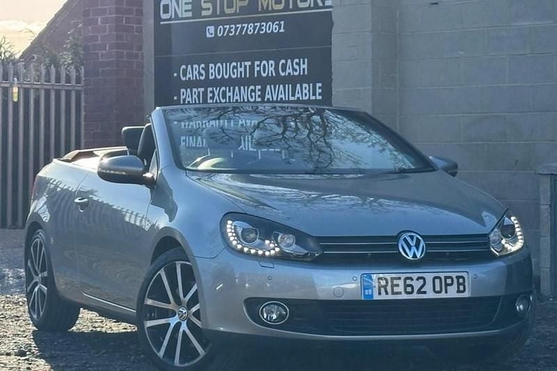 Used VW Golf VII GT 170 HP (125 kW) 2012 Cabriolet