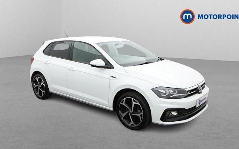 Used VW Polo R-line 110 HP (80 kW) 2021 White Hatchback