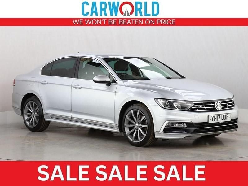Silver Used 2017 VW Passat R-line Sedan | £11,950 (Fair price) - Image 1/3