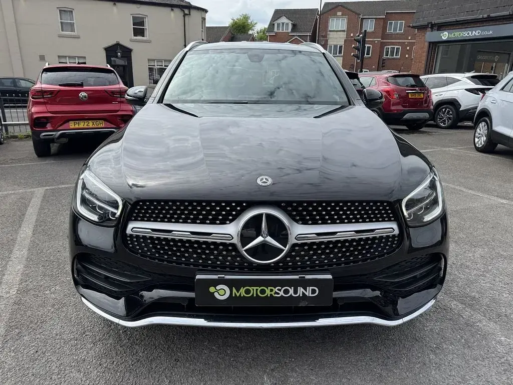 Used Mercedes GLC220 AMG line 194 HP (142 kW) 2019 Black SUV